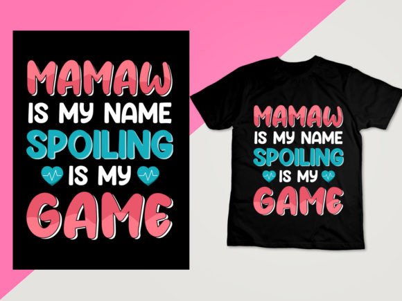 Mother’s Day T-Shirt Design Graphics for Polished Content Publishing