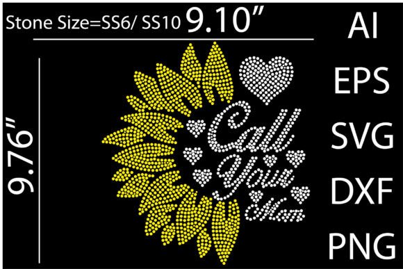 Printable Call Your Mom Rhinestone T-Shirt Design Review for Branding